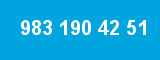 983 190 42 51 983 190 42 51